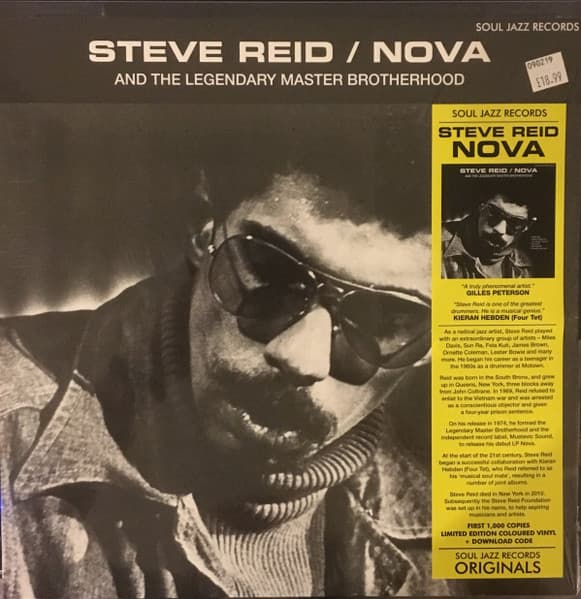 Steve Reid (2), The Legendary Master Brotherhood — Nova