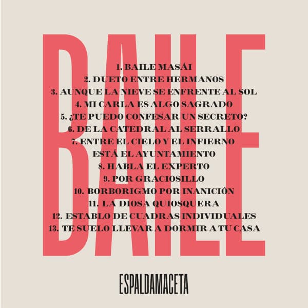 Espaldamaceta — Baile Masái