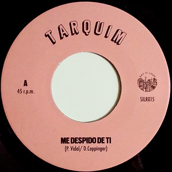 Tarquim — Me Despido De Ti / Pa'La Calle