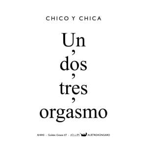 Chico y Chica — Un, dos, tres, orgasmo