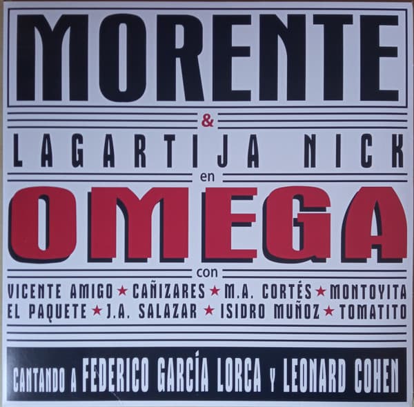 Enrique Morente, Lagartija Nick (2) — Omega